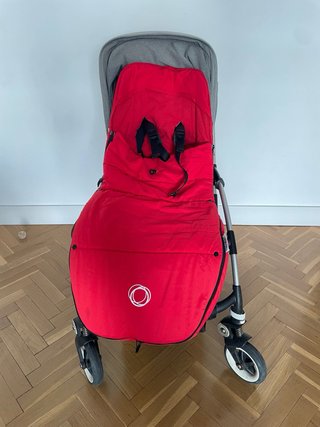 Carrito de bebé Bugaboo Bee 3 Rojo y Gris