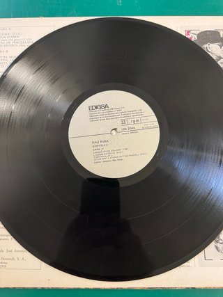 Doble LP Vinilo Dioptría Pau Riba