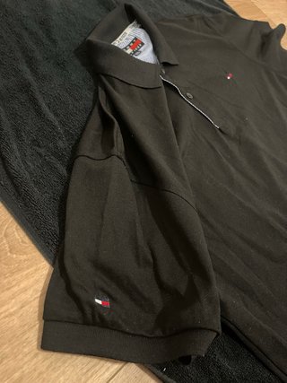 Polo Tommy Hilfiger Negro Talla XXL Hombre