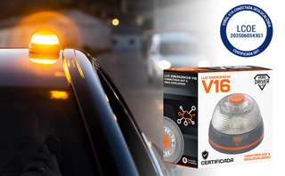 Baliza V16 Geolocalizada DGT 3.0 - HERO DRIVER