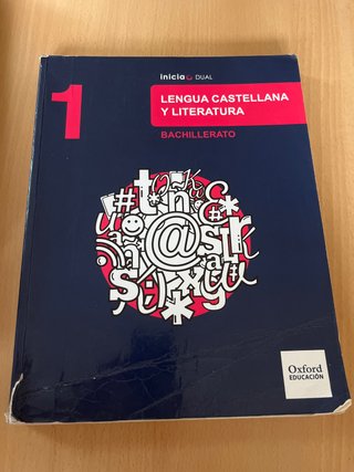 Lengua castellana y literatura Bachillerato