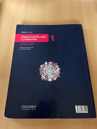 Lengua castellana y literatura Bachillerato