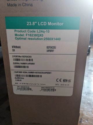 Monitor Lenovo 24 QHD 2K