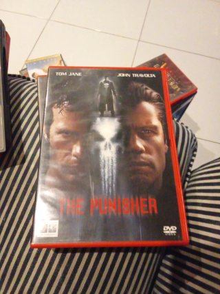 The Punisher DVD Tom Jane John Travolta