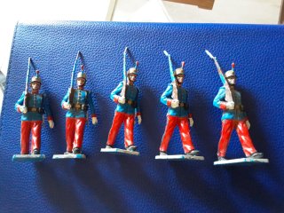 Soldados Guardia Real Desfile