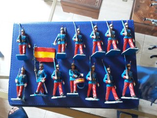 Soldados Guardia Real Desfile
