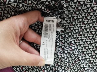 Vestido tirantes espalda cruzada talla XS