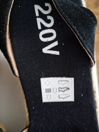 Sandalias negras talla 40 poco usadas