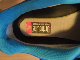 Zapatillas Salomon Azul y Verde