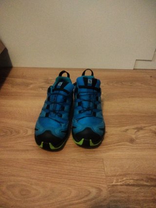 Zapatillas Salomon Azul y Verde
