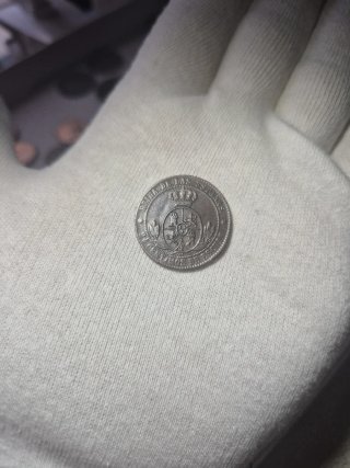 2.5 céntimos de escudo 1868 Isabel II