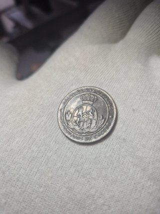 2.5 céntimos de escudo 1868 Isabel II