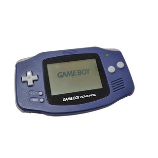 CONSOLA NINTENDO GAMEBOY ADVANCE  INDIGO*MARCAS EN LA PANTALLA* + FUNDA Y ACCS