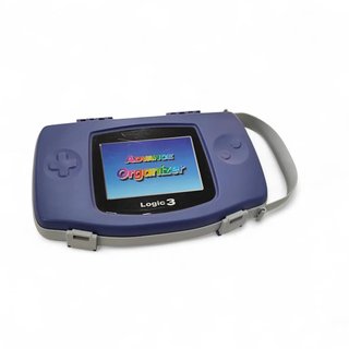 CONSOLA NINTENDO GAMEBOY ADVANCE  INDIGO*MARCAS EN LA PANTALLA* + FUNDA Y ACCS
