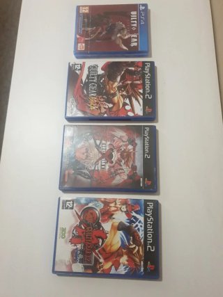 Pack Guilty Gear PS2 y PS4