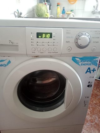 Lavadora LG 7kg para piezas