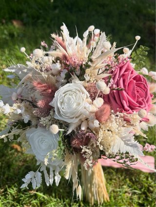 Ramo de novia flor preservada