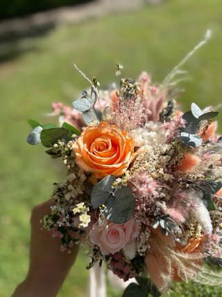 Ramo de novia flor preservada