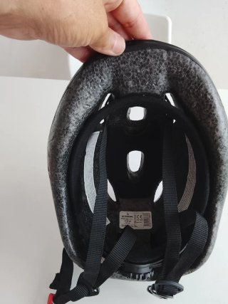 Casco bici infantil morado