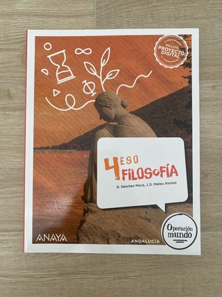 Filosofía 4 ESO Anaya