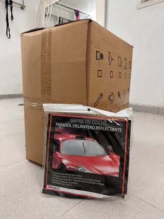 Lote de 100 Parasoles Reflectantes para Coche