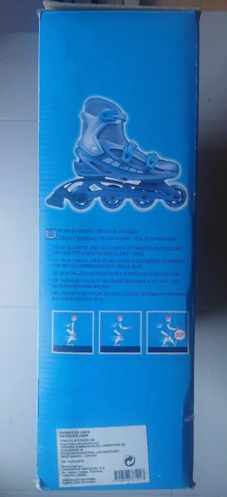 Patines en línea hombre talla 45/46