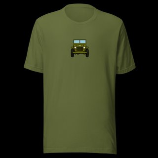 Camiseta hombre coche varios colores. Sin estrenar