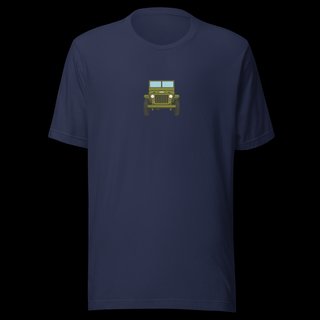 Camiseta hombre coche varios colores. Sin estrenar