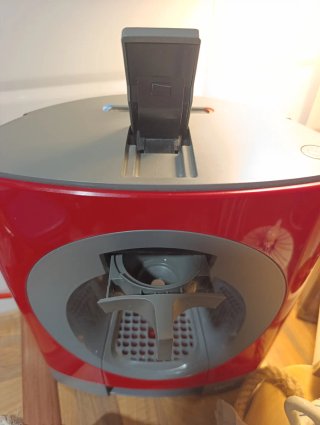 Cafetera Krups Dolce Gusto roja en perfecto estado