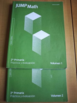 Pack JUMP Math 2º Primaria Volumen 1 + Volumen 2