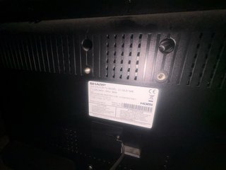 TV Sharp 32 Negra