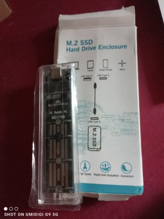 Cacasa M.2 SSD Enclosure USB Type C