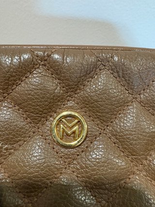 Bolso bandolera piel marrón