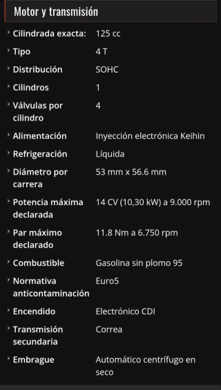 Scooter Joymax Z 125cc