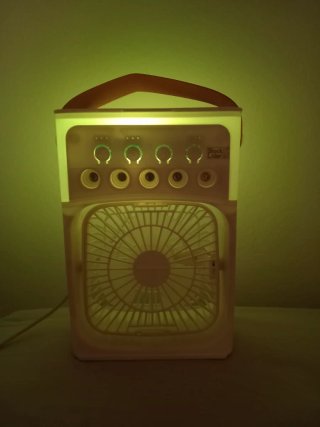 Ventilador humidificador portátil USB