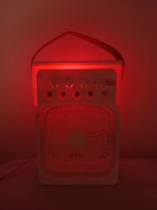 Ventilador humidificador portátil USB