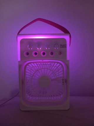 Ventilador humidificador portátil USB