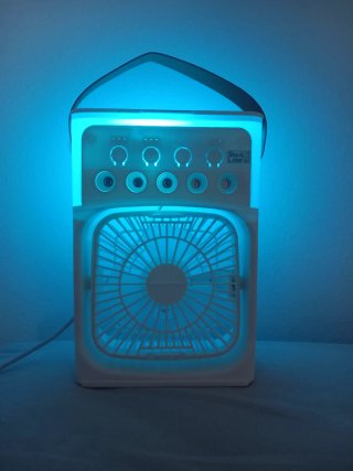 Ventilador humidificador portátil USB