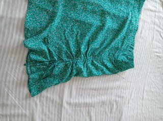 Falda con rizo y volante talla XL Etam