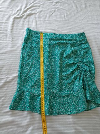 Falda con rizo y volante talla XL Etam