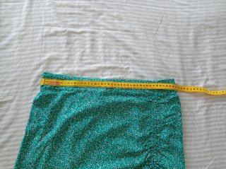 Falda con rizo y volante talla XL Etam