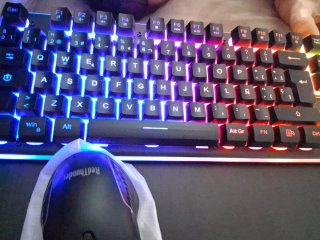 Teclado y Ratón RedThunder Negro