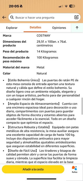 Mesa Consola de Entrada
