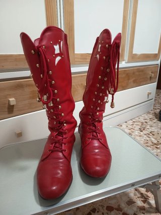 Botas Zíngara Rojas