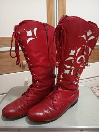 Botas Zíngara Rojas