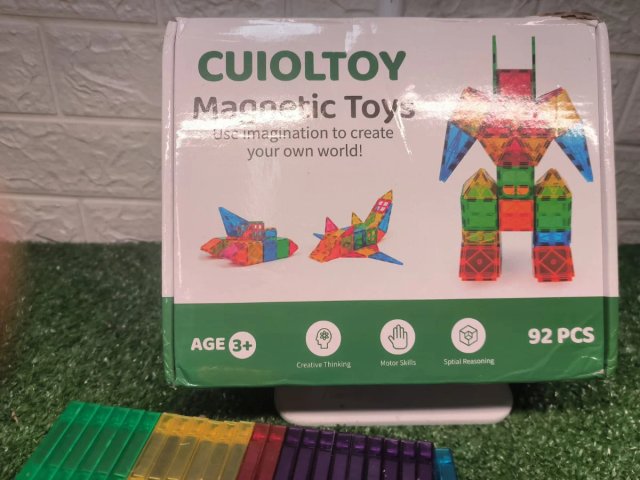 Bloques magnéticos CUIOLTOY 92 piezas