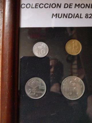 Colección Monedas Mundial 82 España
