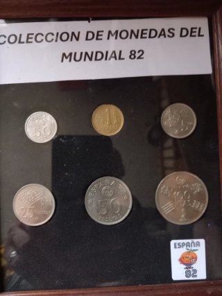 Colección Monedas Mundial 82 España
