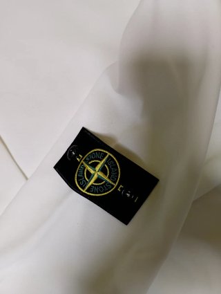Sudadera Stone Island Blanca Talla L