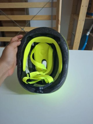 Casco bici verde 2XS (44-49cm)